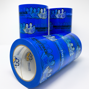 8" Wide Medium Tack Blue Tape
