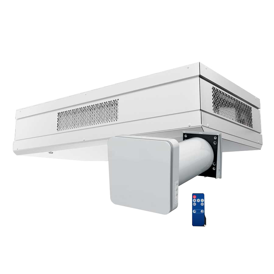 Decentralised fans with Heat recovery